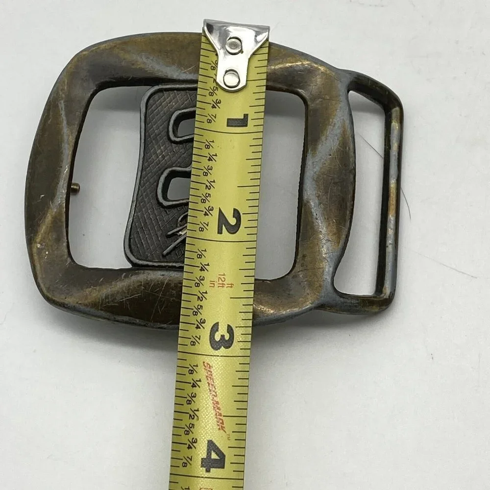 Vintage Cub Scouts BSA Brass Lot Wolf Bear Neckerchief Slide Belt Buckle Explore